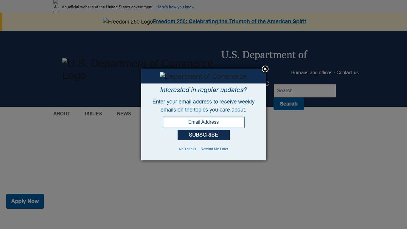 U.S. Department of Commerce